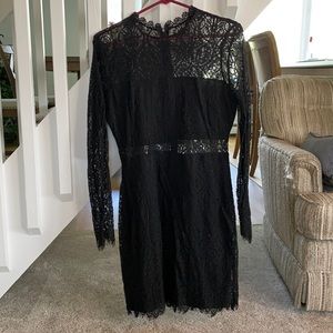 Lulu’s Black Bachelorette Mini Dress